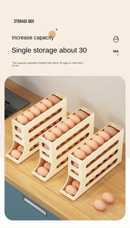 Refrigerator Egg Storage Box 4 Layers
