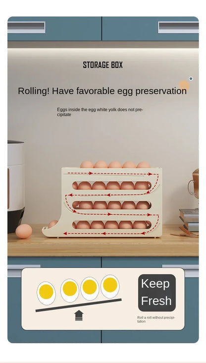 Refrigerator Egg Storage Box 4 Layers