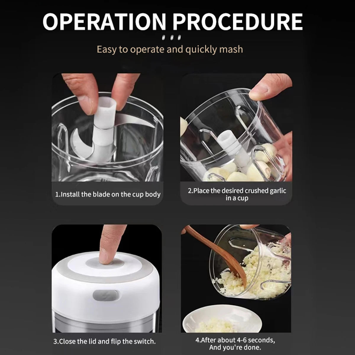 Portable Food Chopper