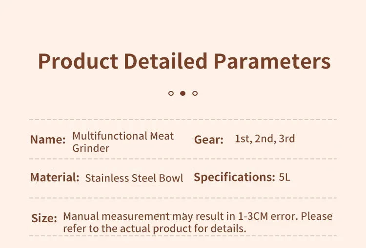 Stainless Steel Grinder