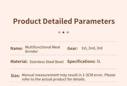 Stainless Steel Grinder