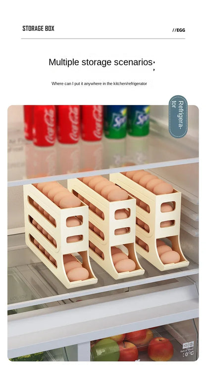 Refrigerator Egg Storage Box 4 Layers