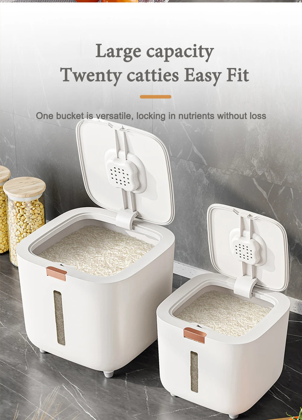 Insect Proof Moisture Proof Rice Box