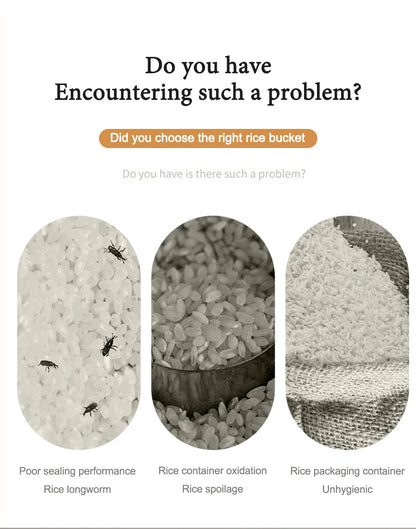 Insect Proof Moisture Proof Rice Box