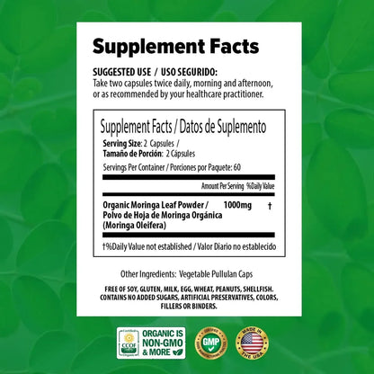 Moringa Superfood Capsules